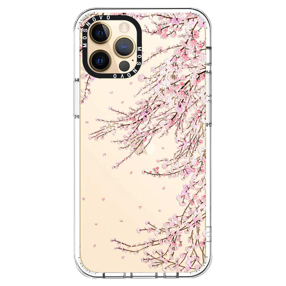 Cherry Blossom Phone Case - iPhone 12 Pro Case - MOSNOVO