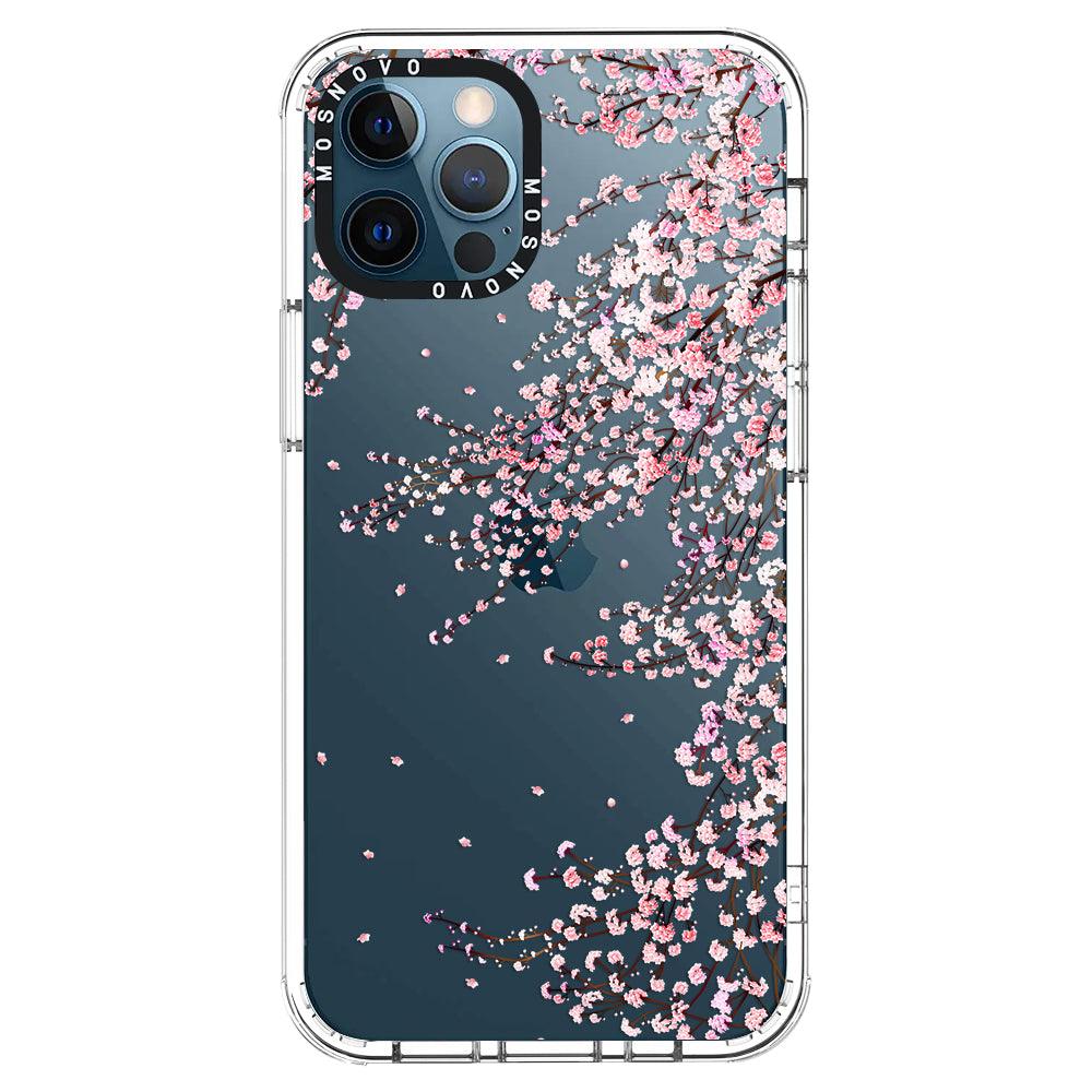 Cherry Blossom Phone Case - iPhone 12 Pro Case - MOSNOVO