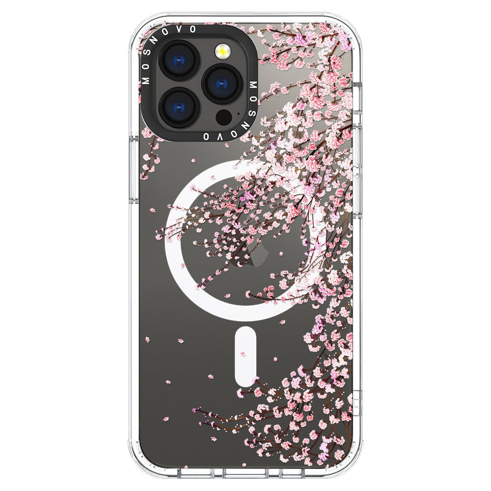 Cherry Blossom Phone Case - iPhone 13 Pro Max Case - MOSNOVO
