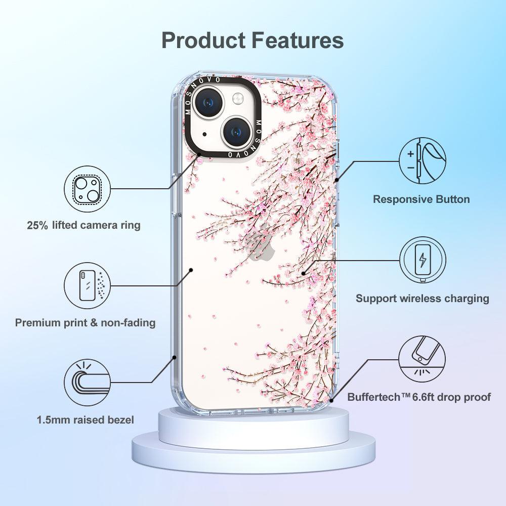 Cherry Blossom Phone Case - iPhone 14 Case - MOSNOVO