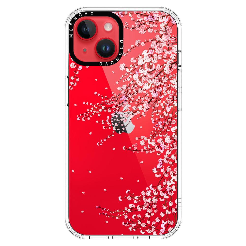 Cherry Blossom Phone Case - iPhone 14 Plus Case - MOSNOVO
