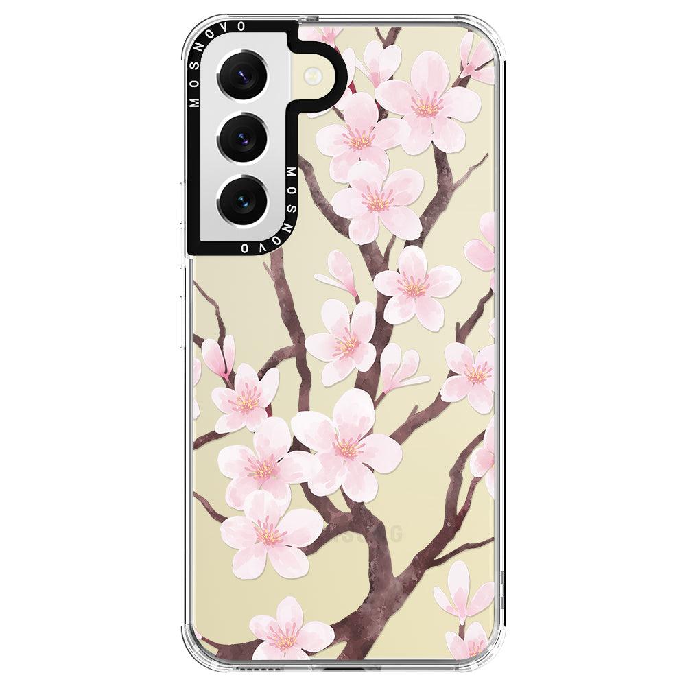 Cherry Blossom Phone Case - Samsung Galaxy S22 Case - MOSNOVO