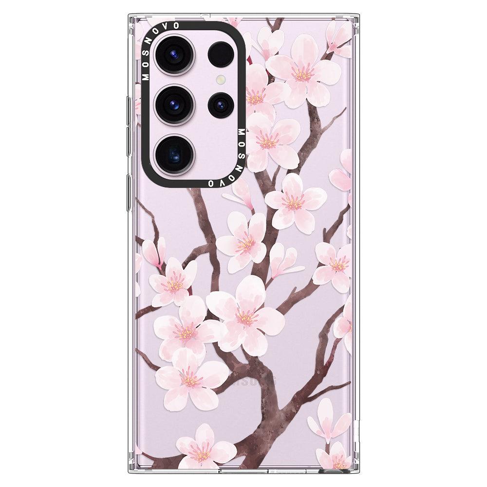 Cherry Blossom Phone Case - Samsung Galaxy S23 Ultra Case - MOSNOVO