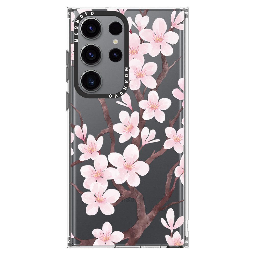 Cherry Blossom Phone Case - Samsung Galaxy S23 Ultra Case - MOSNOVO