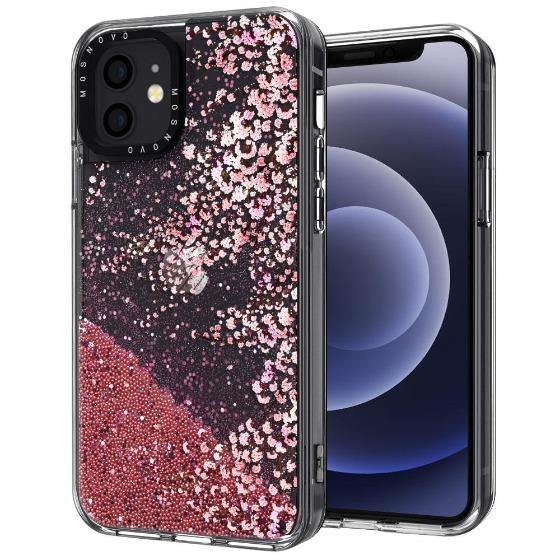 Cherry Blossoms Glitter Phone Case - iPhone 12 Mini Case
