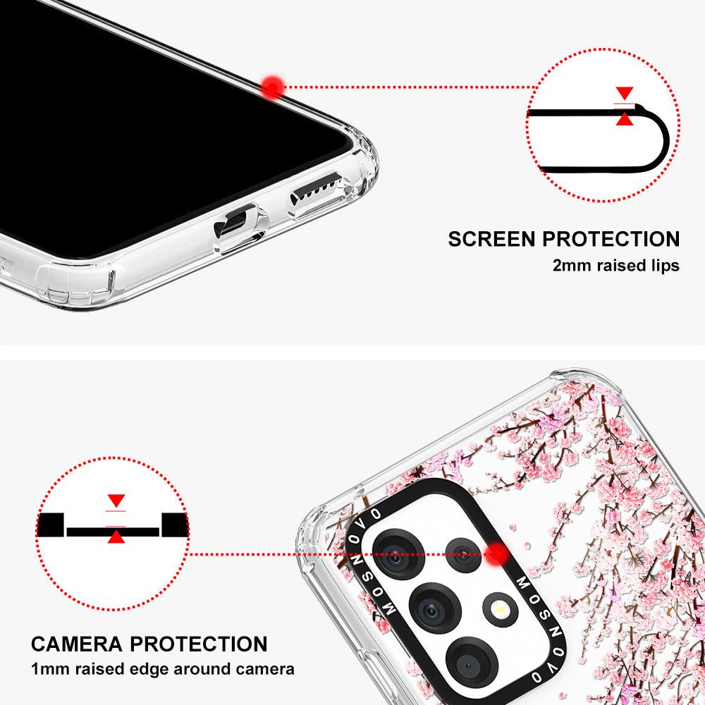 Cherry Blossoms Phone Case - Samsung Galaxy A53 Case - MOSNOVO