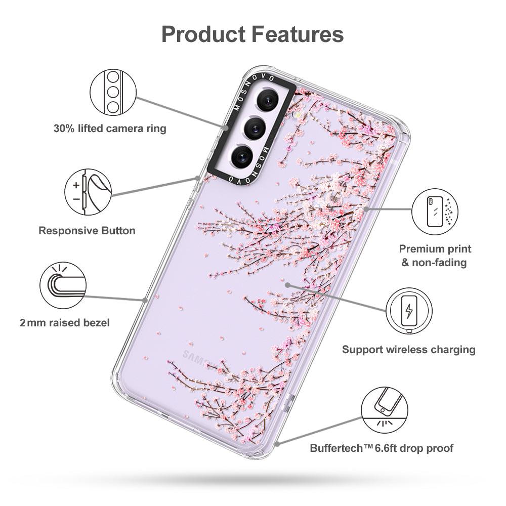 Cherry Blossoms Phone Case - Samsung Galaxy S21 FE Case - MOSNOVO