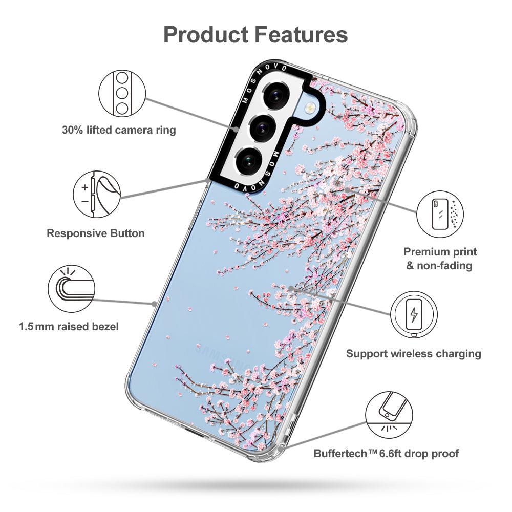 Cherry Blossoms Phone Case - Samsung Galaxy S22 Plus Case - MOSNOVO