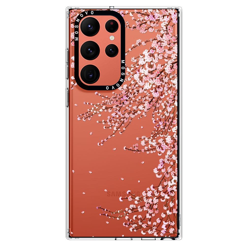 Cherry Blossoms Phone Case - Samsung Galaxy S22 Ultra Case - MOSNOVO