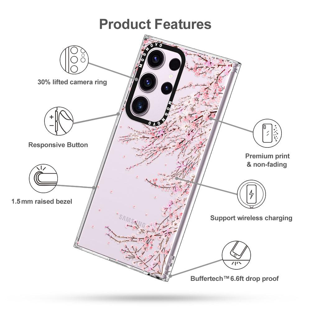 Cherry Blossoms Phone Case - Samsung Galaxy S23 Ultra Case - MOSNOVO