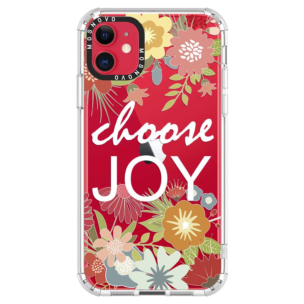Choose Joy Phone Case - iPhone 11 Case - MOSNOVO
