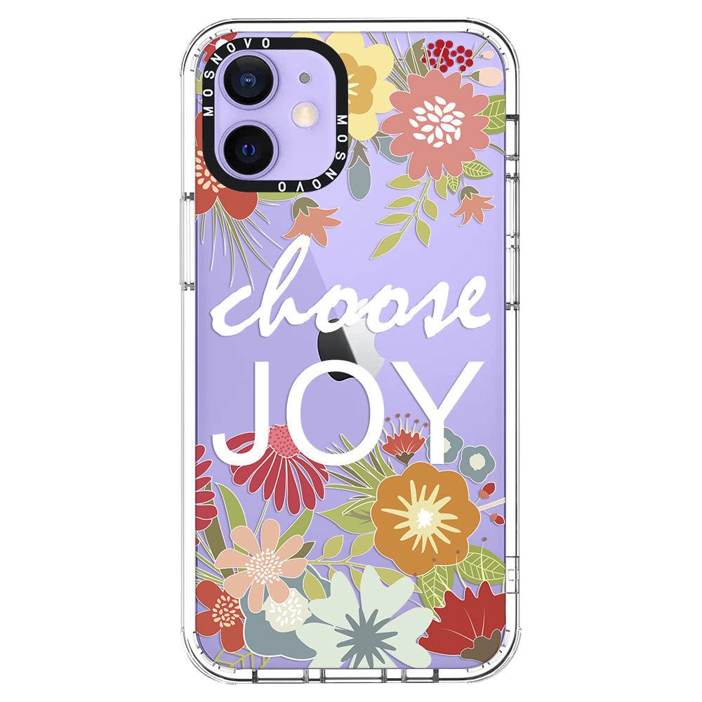 Choose Joy Phone Case - iPhone 12 Case - MOSNOVO