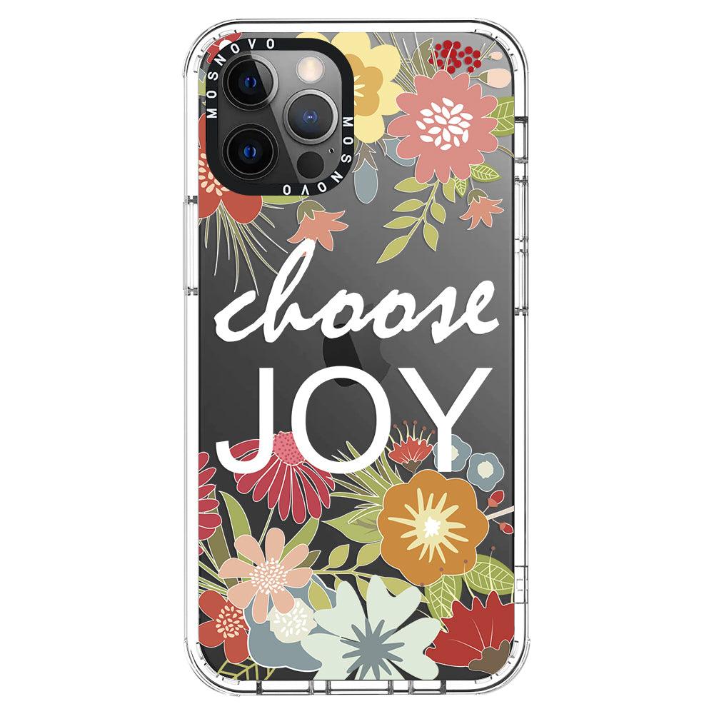 Choose Joy Phone Case - iPhone 12 Pro Case - MOSNOVO