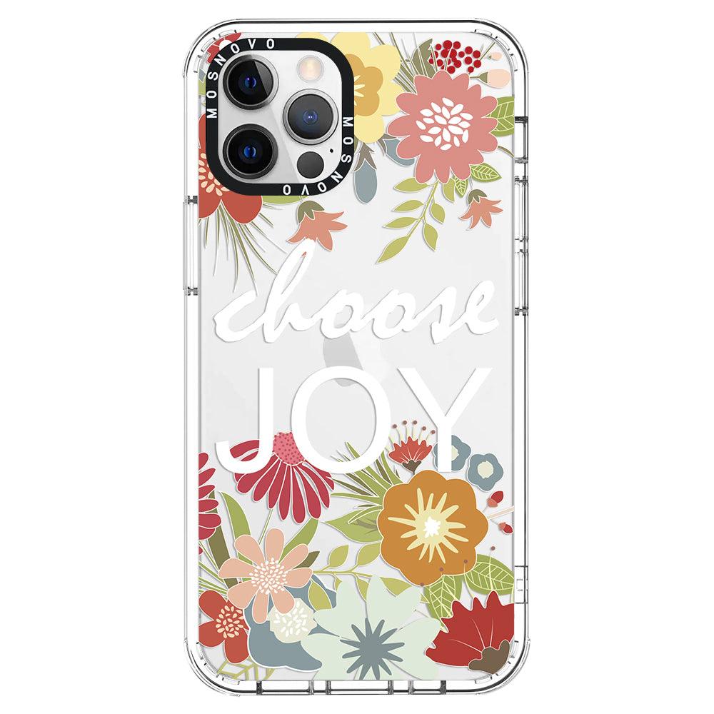 Choose Joy Phone Case - iPhone 12 Pro Max Case - MOSNOVO