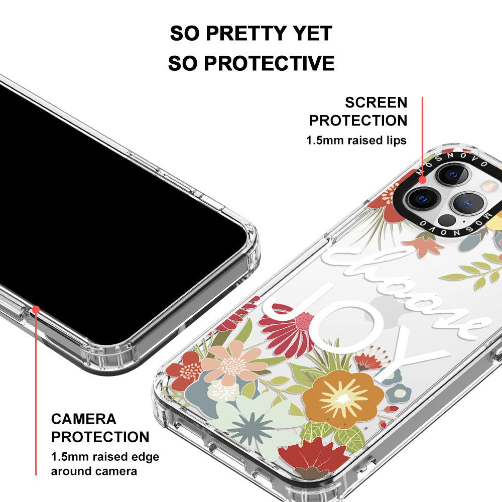 Choose Joy Phone Case - iPhone 12 Pro Max Case - MOSNOVO