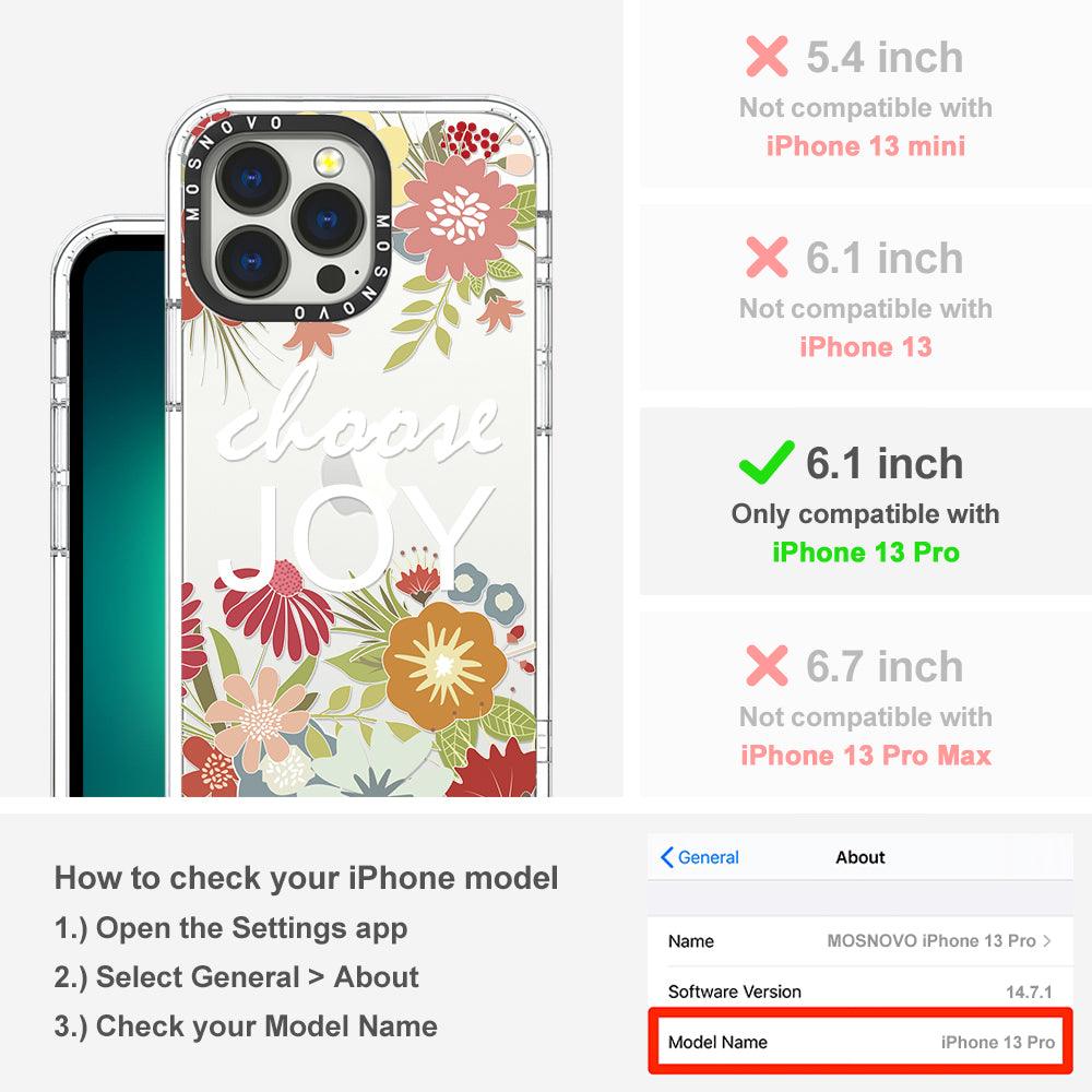 Choose Joy Phone Case - iPhone 13 Pro Case - MOSNOVO