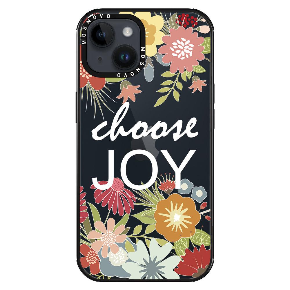 Choose Joy Phone Case - iPhone 14 Case - MOSNOVO