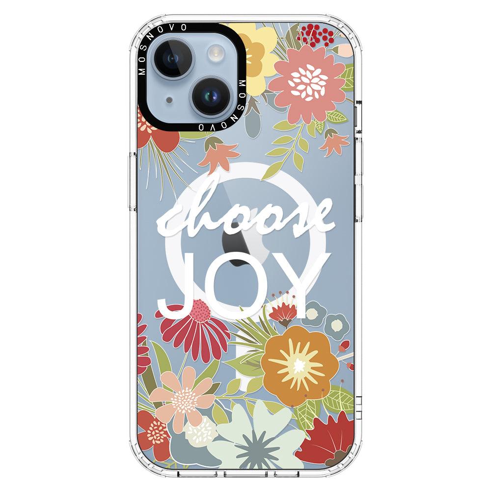 Choose Joy Phone Case - iPhone 14 Plus Case - MOSNOVO
