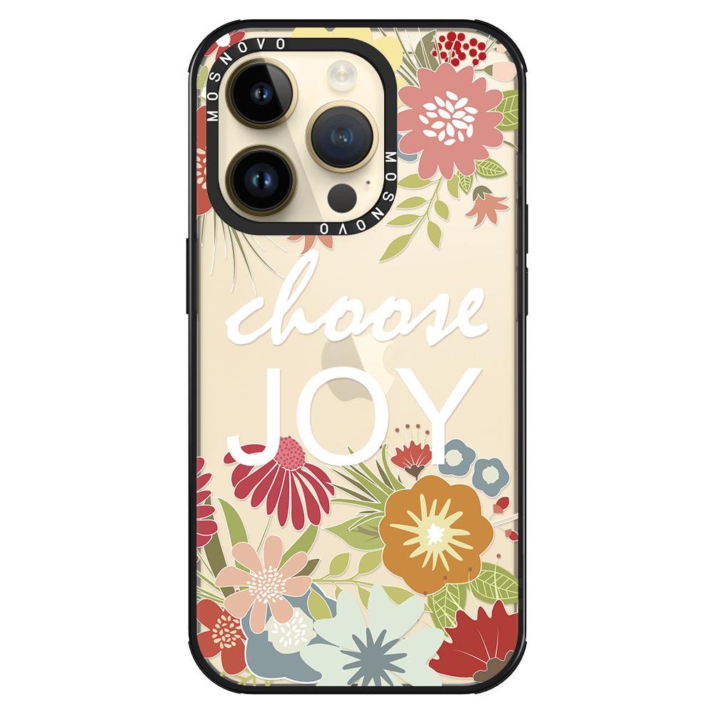 Choose Joy Phone Case - iPhone 14 Pro Case - MOSNOVO
