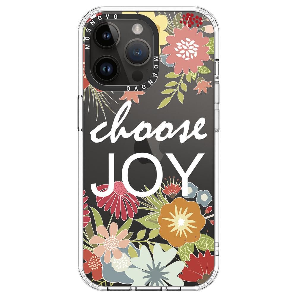 Choose Joy Phone Case - iPhone 14 Pro Max Case - MOSNOVO