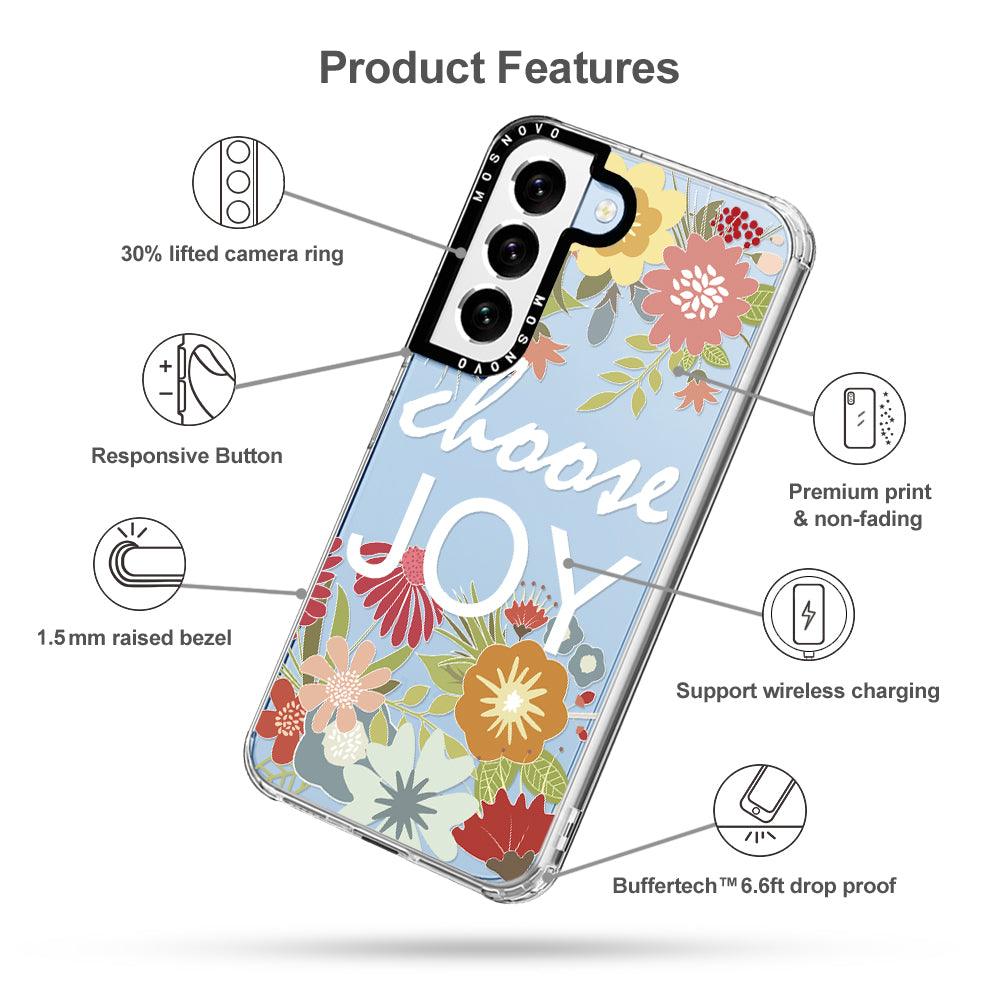 Choose Joy Phone Case - Samsung Galaxy S22 Case - MOSNOVO