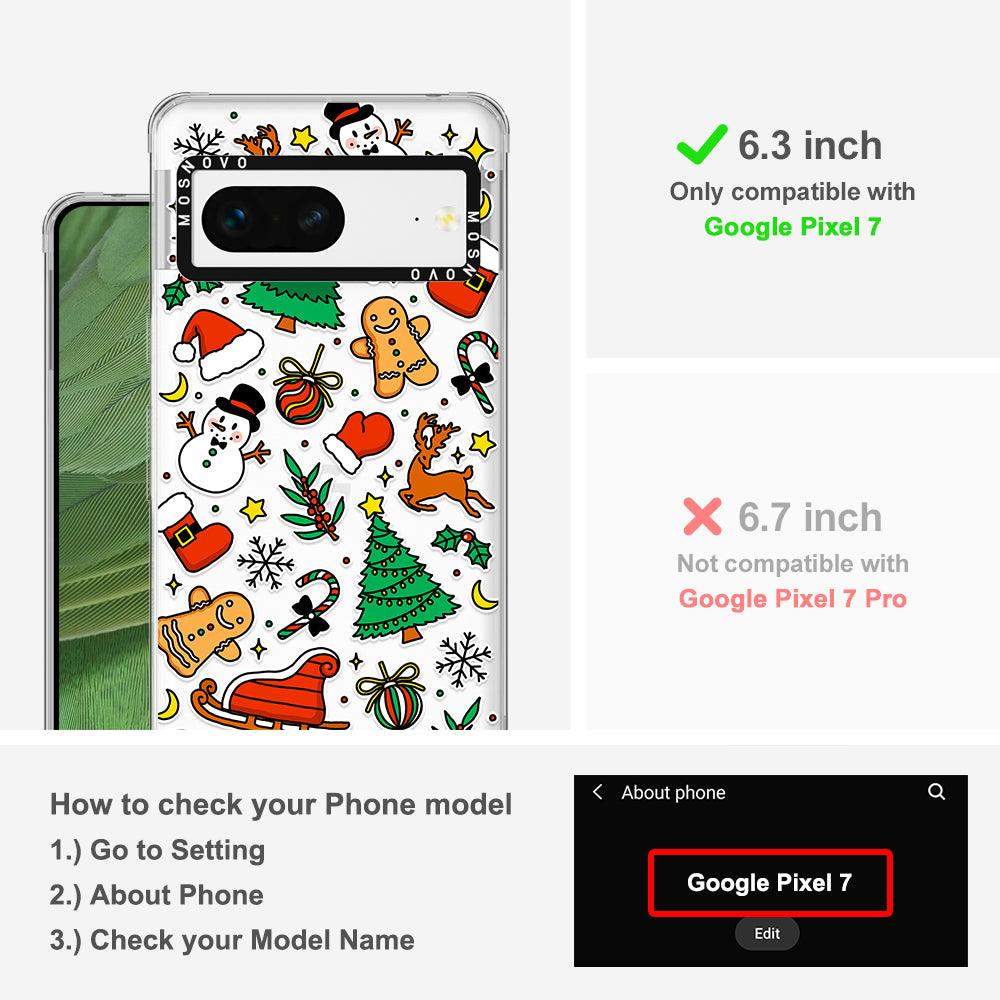Christmas Xmas Decoration Phone Case - Google Pixel 7 Case - MOSNOVO