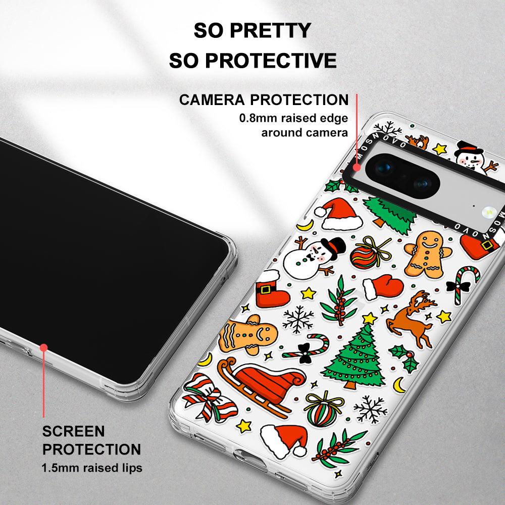 Christmas Xmas Decoration Phone Case - Google Pixel 7 Case - MOSNOVO