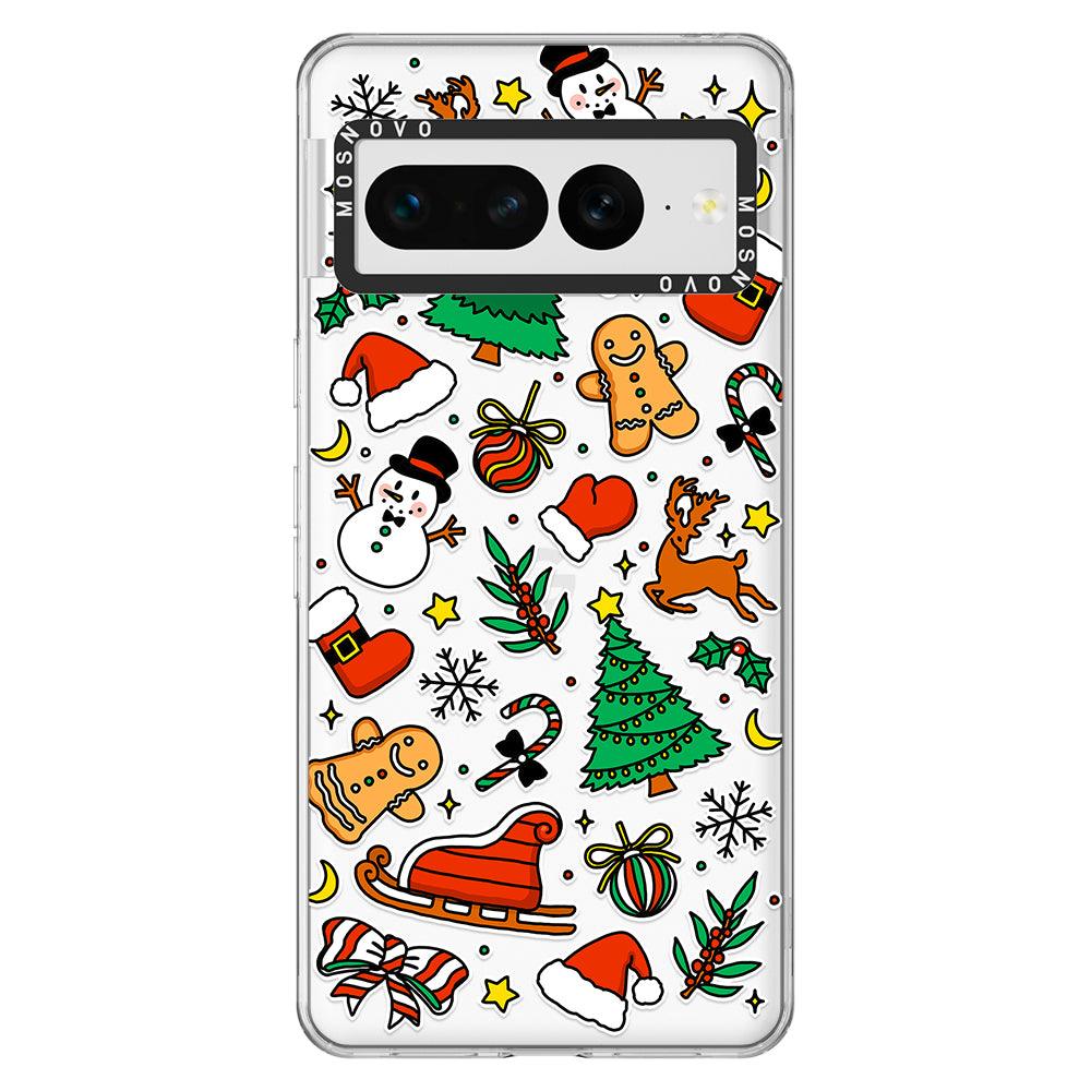 Christmas Xmas Decoration Phone Case - Google Pixel 7 Pro Case - MOSNOVO