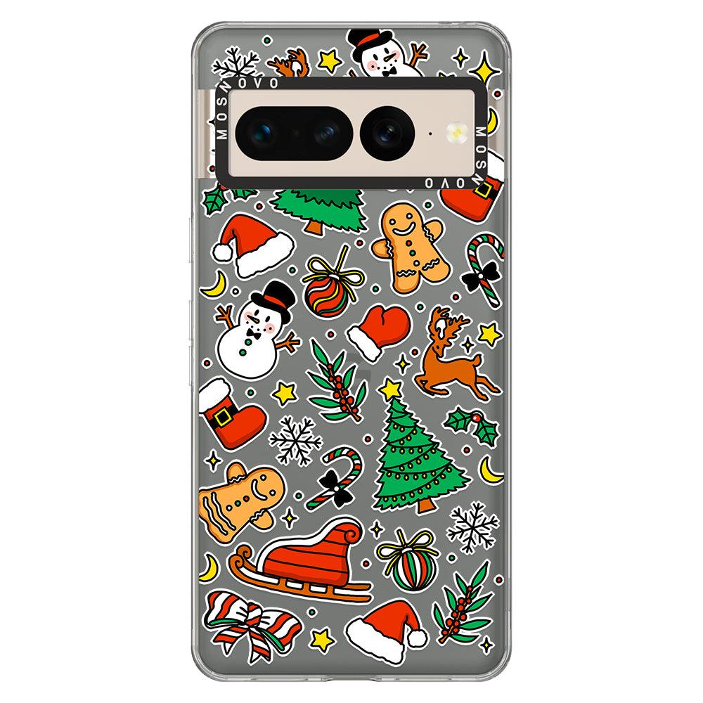 Christmas Xmas Decoration Phone Case - Google Pixel 7 Pro Case - MOSNOVO