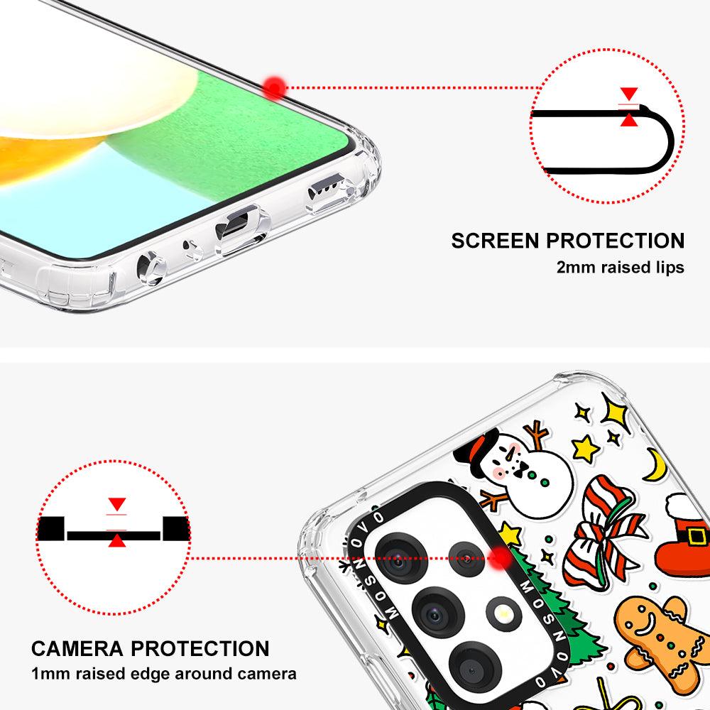 Christmas Xmas Decoration Phone Case - Samsung Galaxy A52 & A52s Case - MOSNOVO