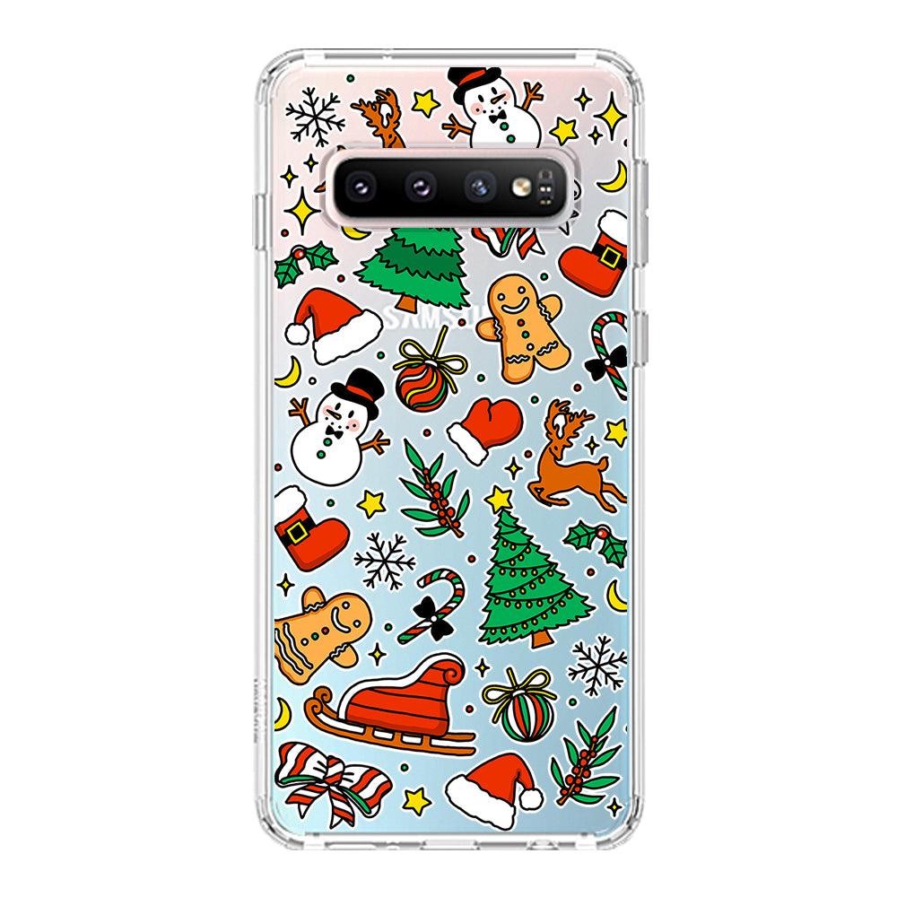 Christmas Decoration Phone Case - Samsung Galaxy S10 Case - MOSNOVO