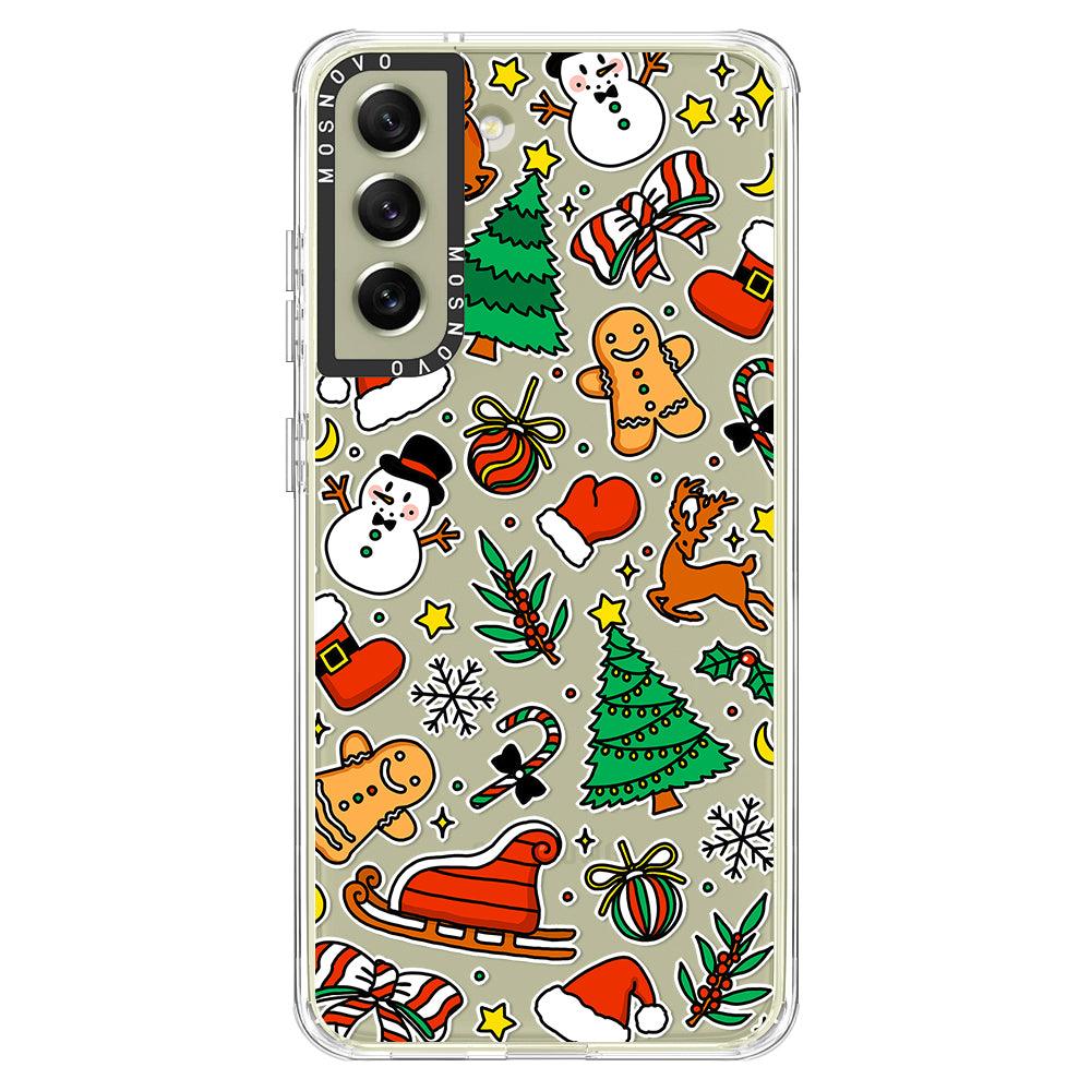 Christmas Xmas Decoration Phone Case - Samsung Galaxy S21 FE Case - MOSNOVO