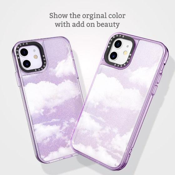 Cloud Glitter Phone Case - iPhone 11 Case - MOSNOVO