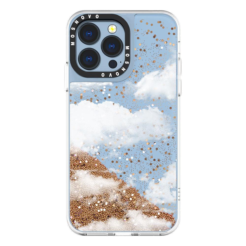 Cloud Glitter Phone Case - iPhone 13 Pro Case - MOSNOVO