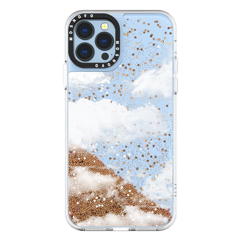 Cloud Glitter Phone Case - iPhone 13 Pro Max Case - MOSNOVO