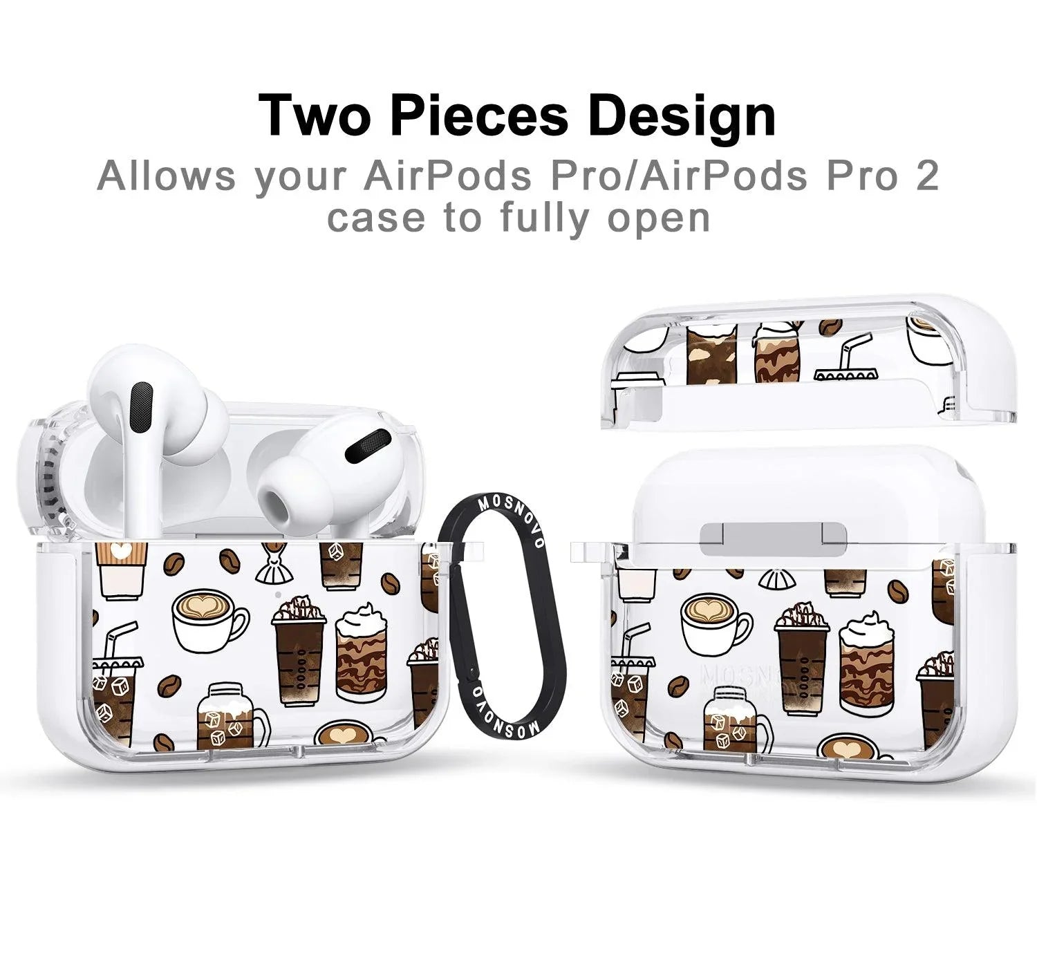 Coffee AirPods Pro 2 Case (2nd Generation) – MOSNOVO