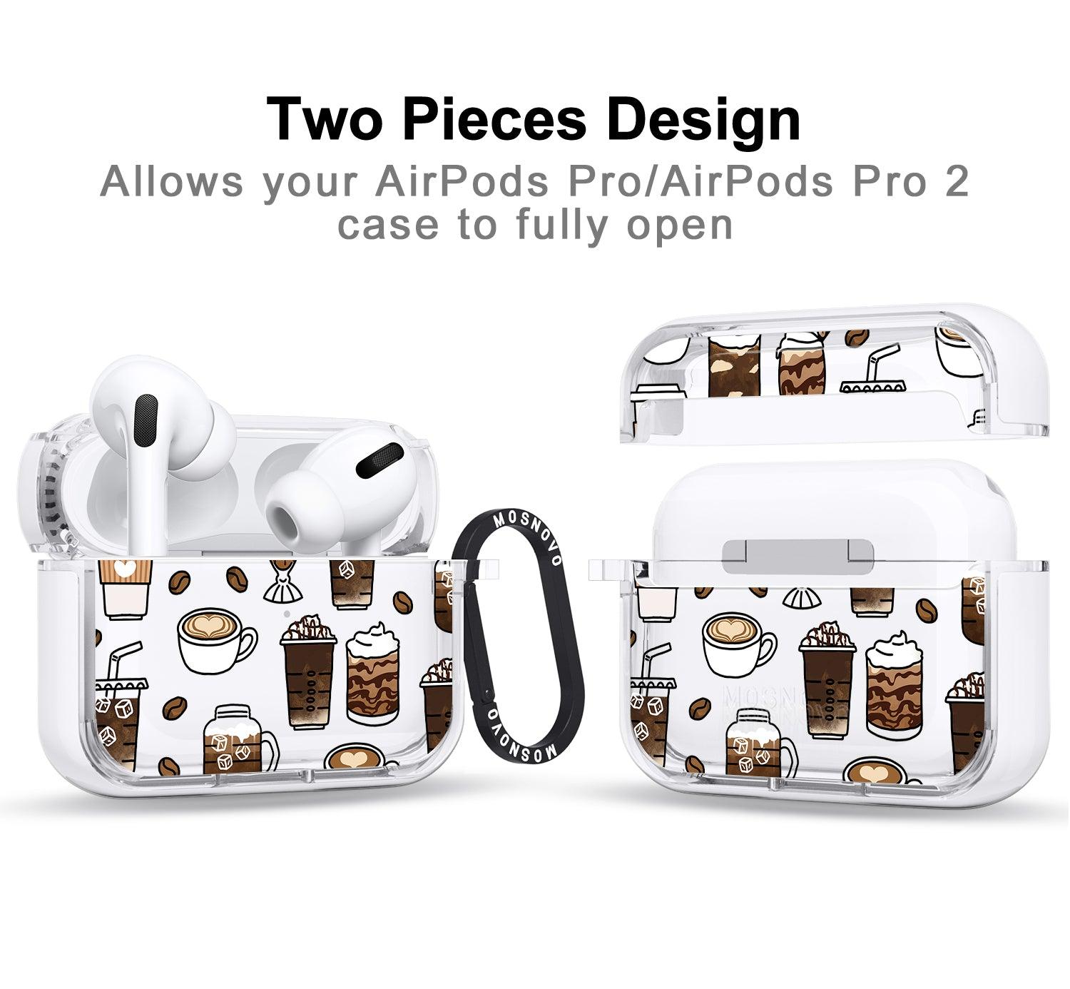 Coffee AirPods Pro 2 Case (2nd Generation) - MOSNOVO