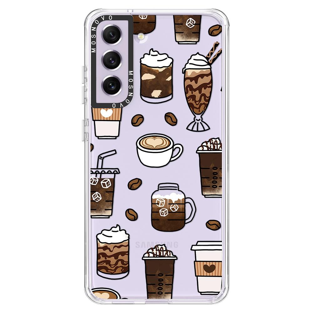 Coffee Phone Case - Samsung Galaxy S21 FE Case - MOSNOVO