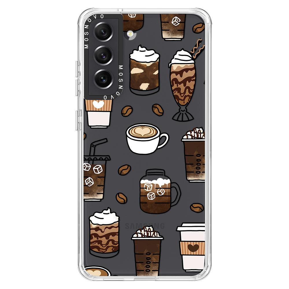 Coffee Phone Case - Samsung Galaxy S21 FE Case - MOSNOVO