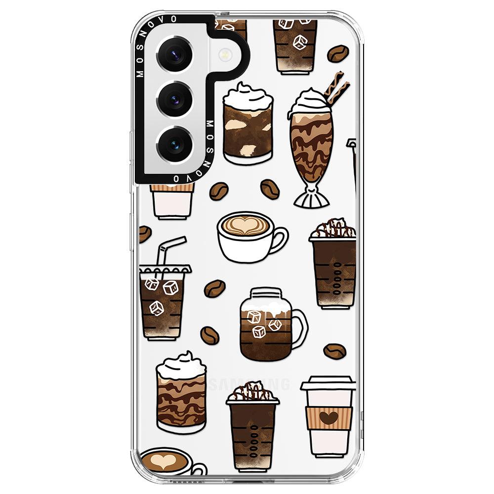 Coffee Phone Case - Samsung Galaxy S22 Case - MOSNOVO