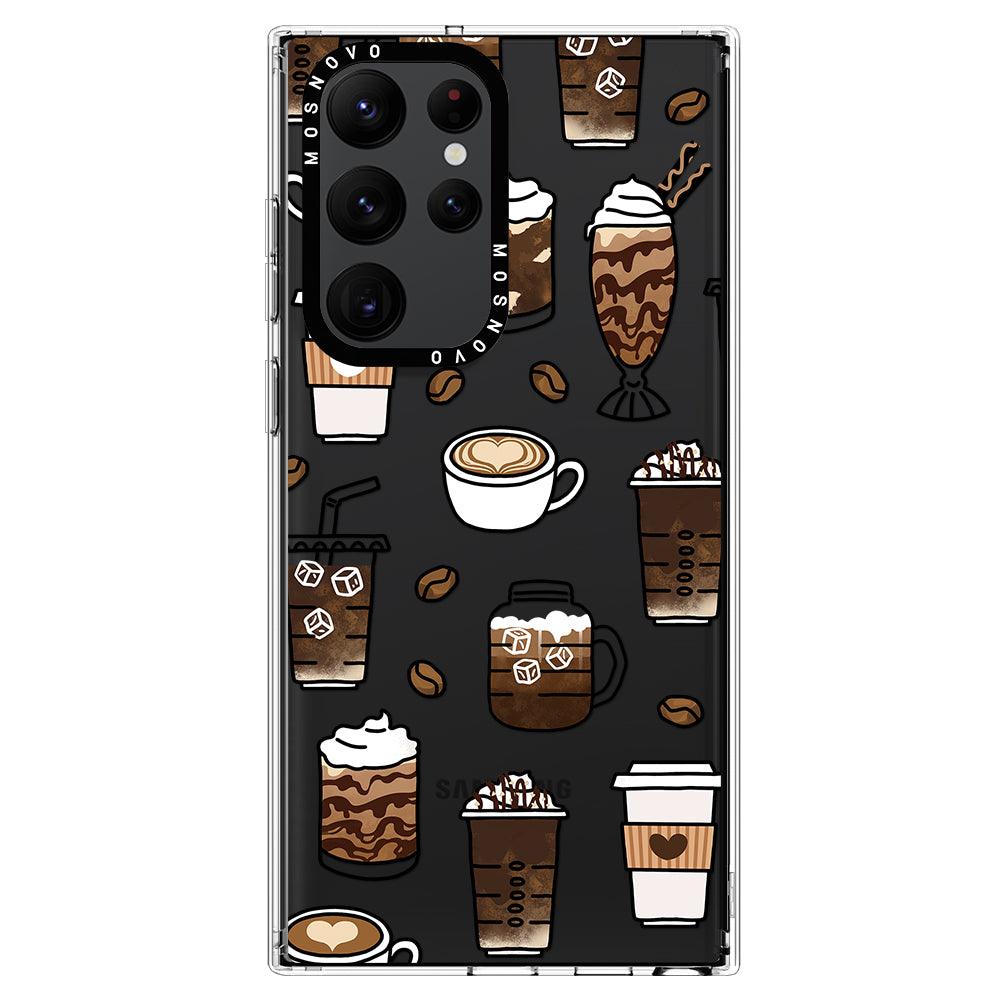 Coffee Phone Case - Samsung Galaxy S22 Ultra Case - MOSNOVO