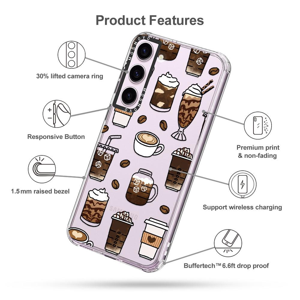 Coffee Phone Case - Samsung Galaxy S23 Case - MOSNOVO
