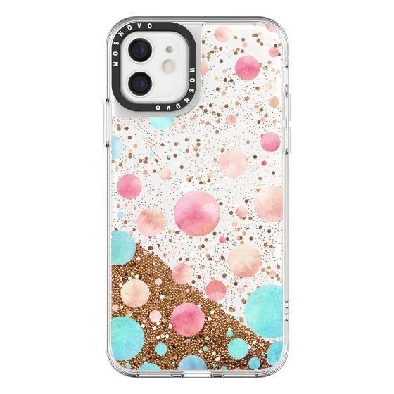Colorful Bubbles Glitter Phone Case - iPhone 12 Case - MOSNOVO