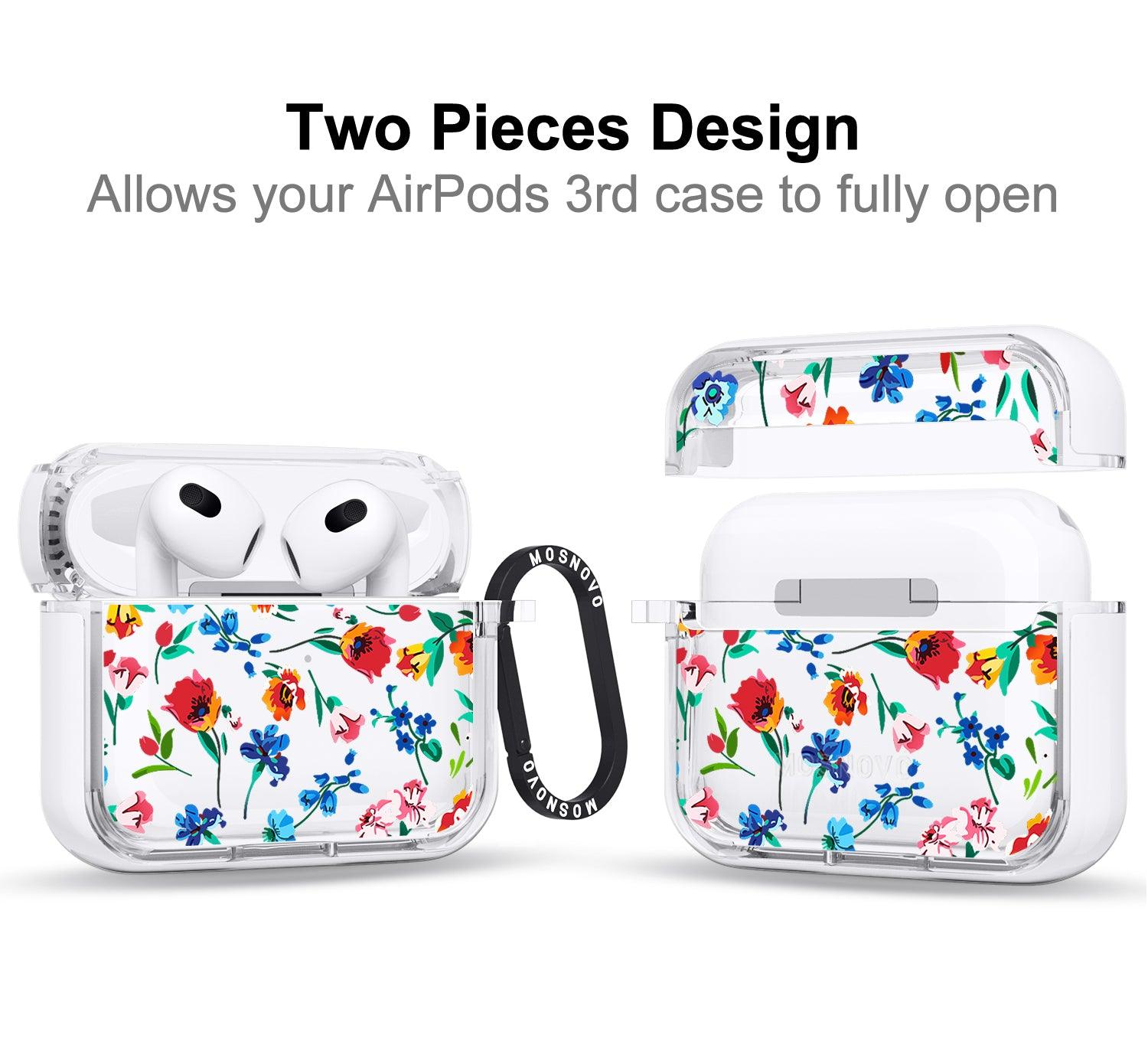 Colorful Floral Flower AirPods 3 Case (3rd Generation) - MOSNOVO