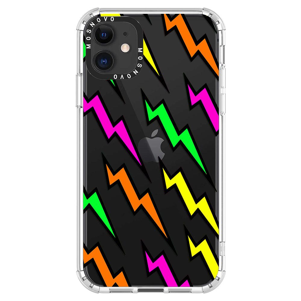 Colorful Lightning Phone Case - iPhone 11 Case - MOSNOVO