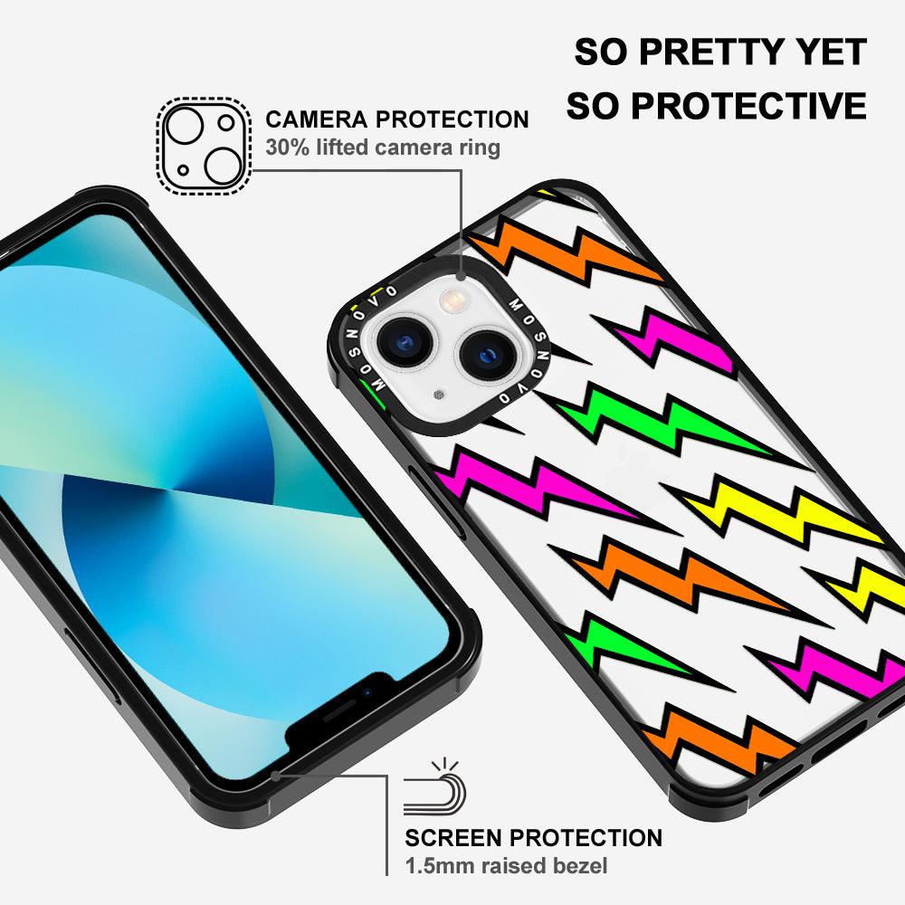 Colorful Lightning Phone Case - iPhone 13 Case - MOSNOVO