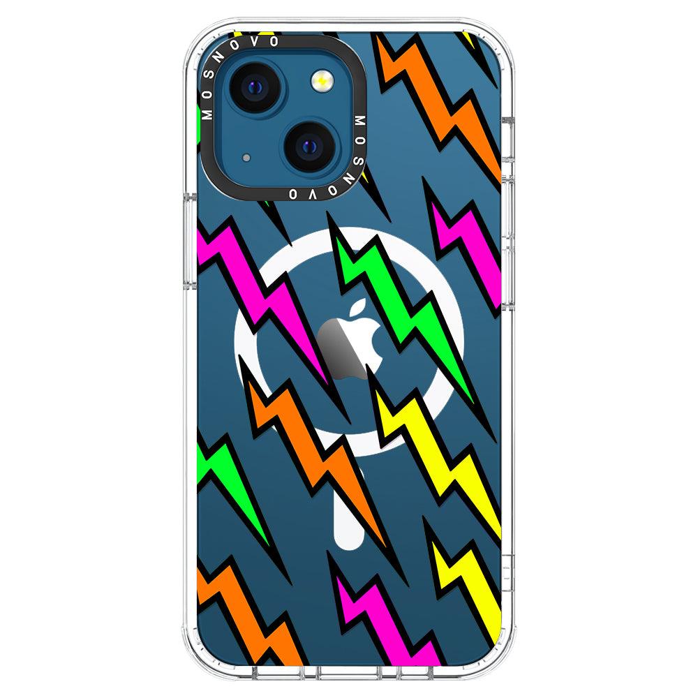 Colorful Lightning Phone Case - iPhone 13 Case - MOSNOVO