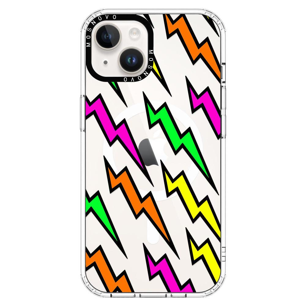 Colorful Lightning Phone Case - iPhone 14 Case - MOSNOVO