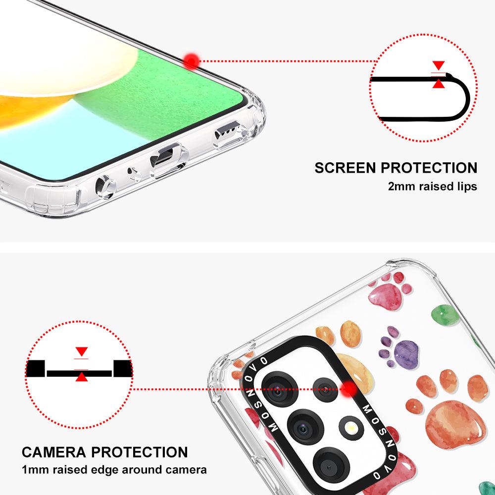 Paws Phone Case - Samsung Galaxy A52 & A52s Case - MOSNOVO