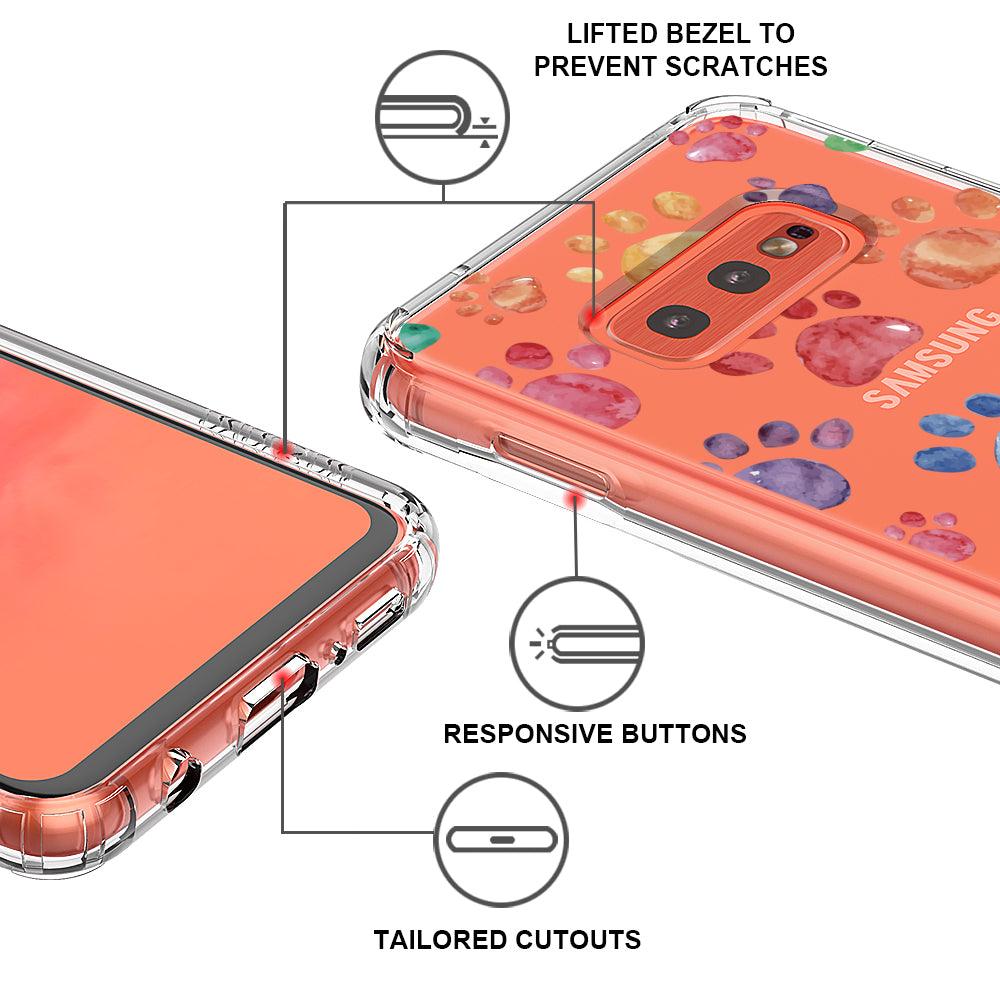 Paws Phone Case - Samsung Galaxy S10e Case - MOSNOVO